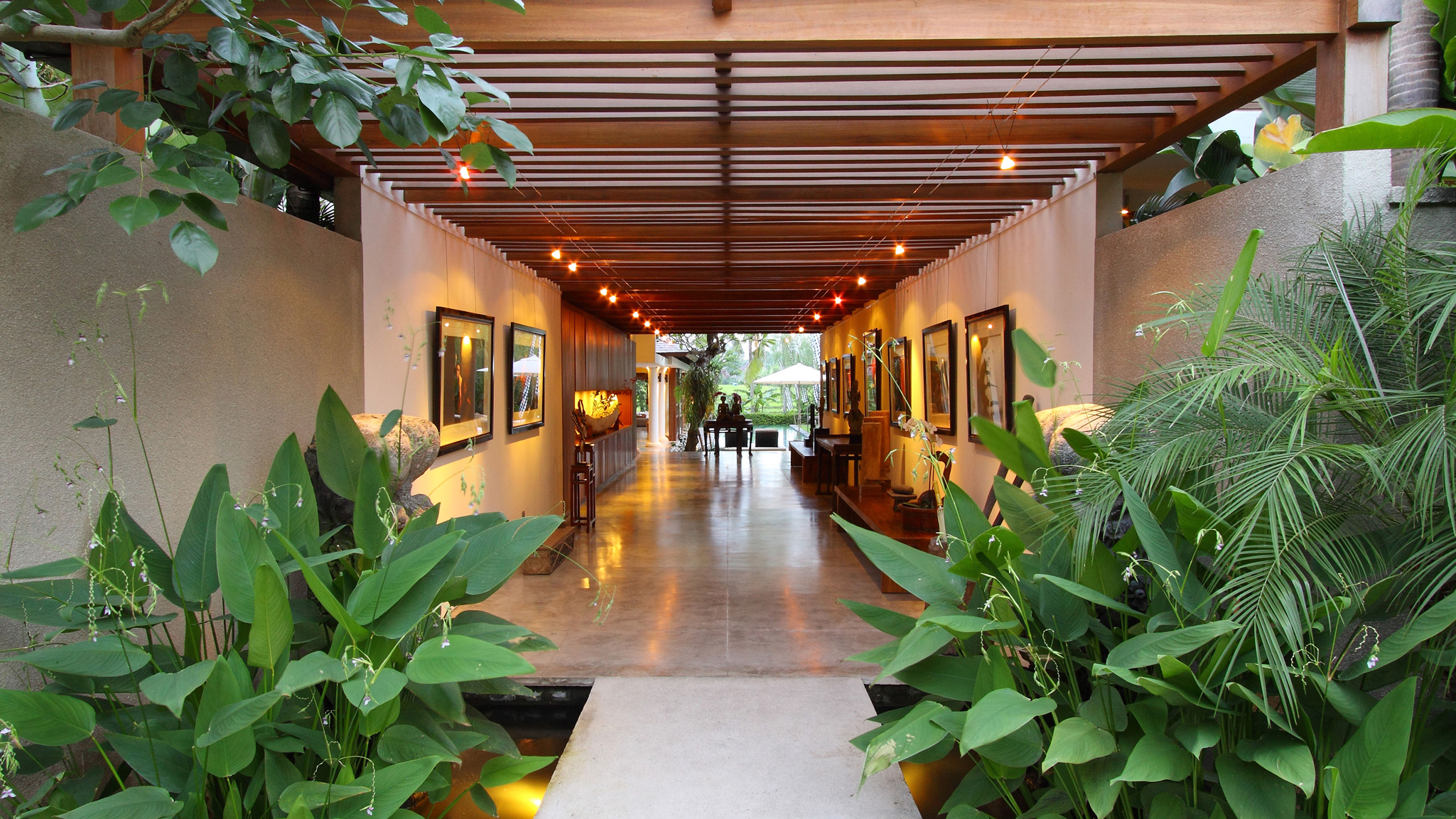 Villa Sarasvati - Villa entrance Villa Sarasvati - Villa entrance